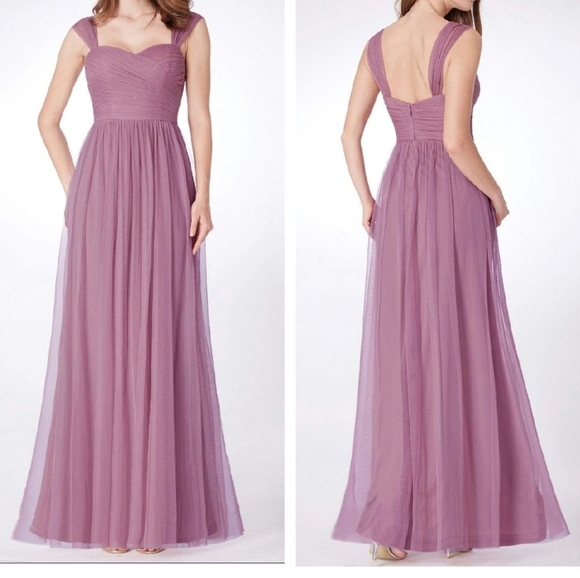 EVER PRETTY purple orchid pleated bridesmaid dress - Picture 14 of 14